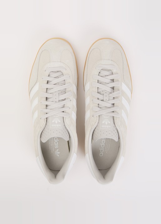 Adidas Gazelle Indoor sneaker van suède - detail 4 lichtgrijs