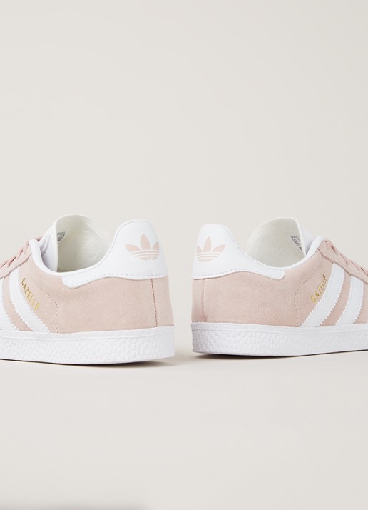 Adidas Gazelle sneaker van suède - detail 3 oudroze