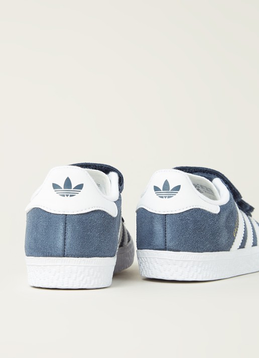 Adidas Gazelle sneaker van suède - detail donkerblauw