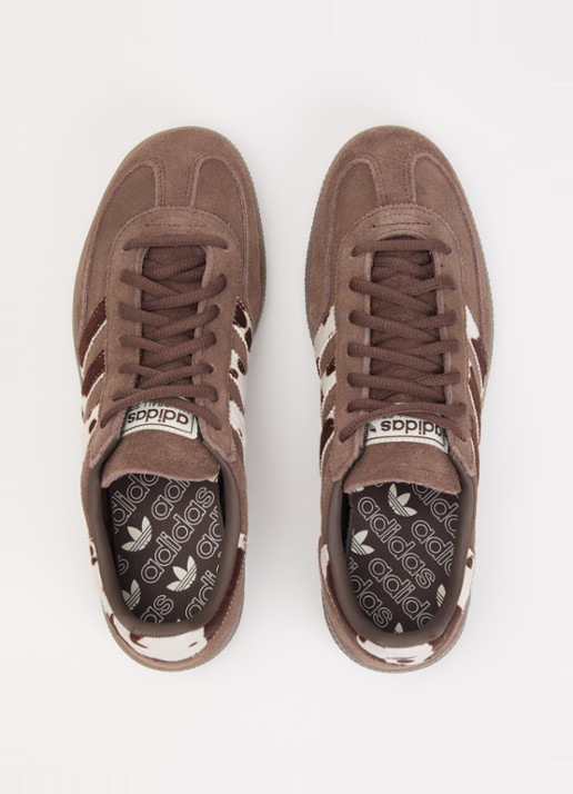 Adidas Handball Spezial sneaker van suède met dierenprint - detail 2 bruin