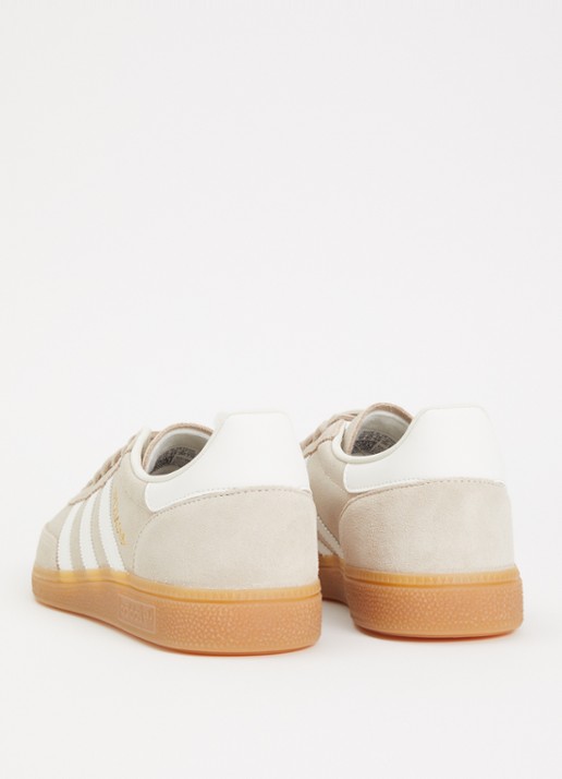 Adidas Handball Spezial sneaker van suède met leren details  - achterkant beige