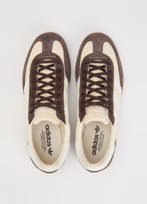 Adidas Handball Spezial sneaker van suède met leren details  - detail 3 donkerbruin