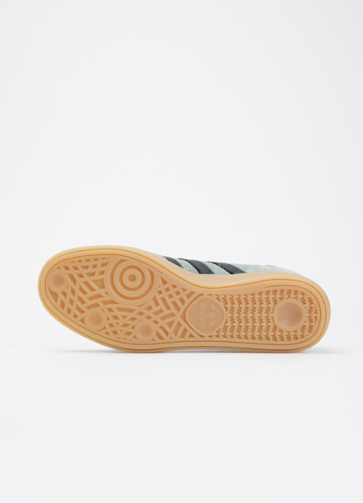 Adidas Handball Spezial sneaker van suéde met leren details  - detail 3 blauwgrijs
