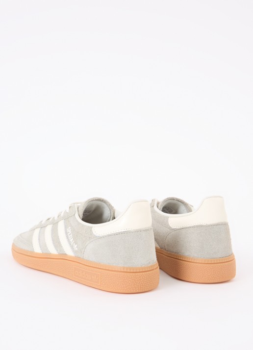 Adidas Handball Spezial sneaker van suède - achterkant 2 lichtgrijs