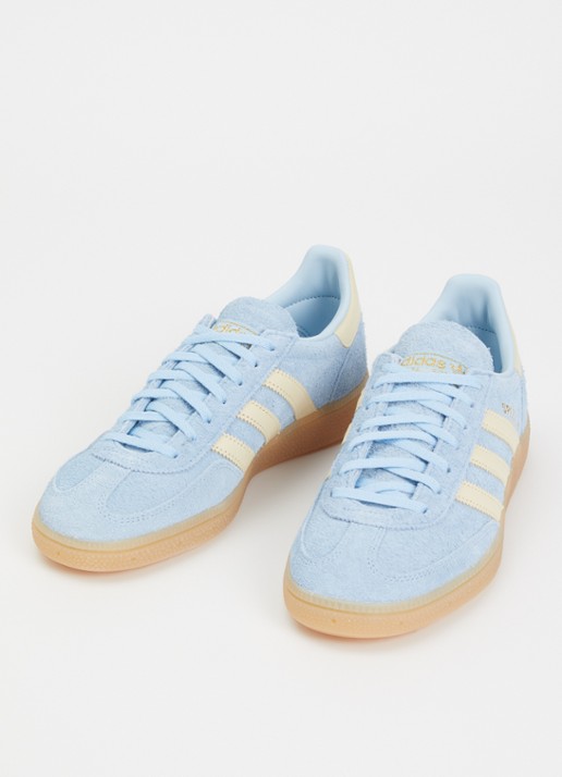 Adidas Handball Spezial sneaker van suède - detail lichtblauw