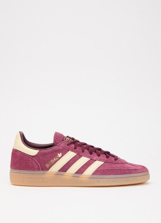 Adidas Handball Spezial sneaker van suède - voorkant 4 vanillegeel