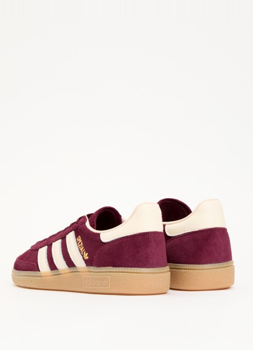 Adidas Handball Spezial sneaker van suède - achterkant 2 bordeauxrood