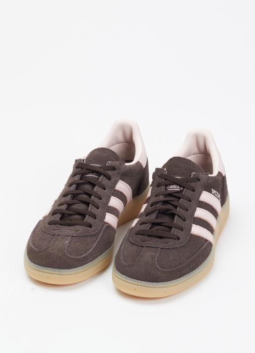 Adidas Handball Spezial sneaker van suéde  - detail donkerbruin