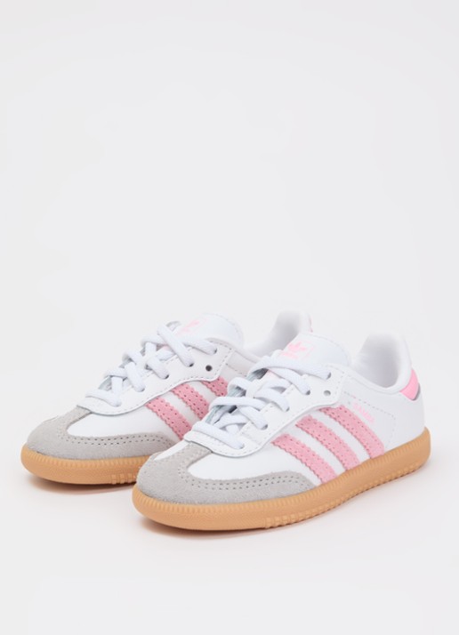 Adidas Samba OG sneaker met logo - voorkant 2 wit