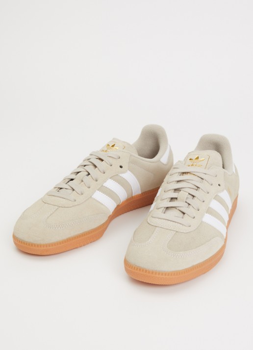 Adidas Samba OG sneaker met logo - detail 2 khaki