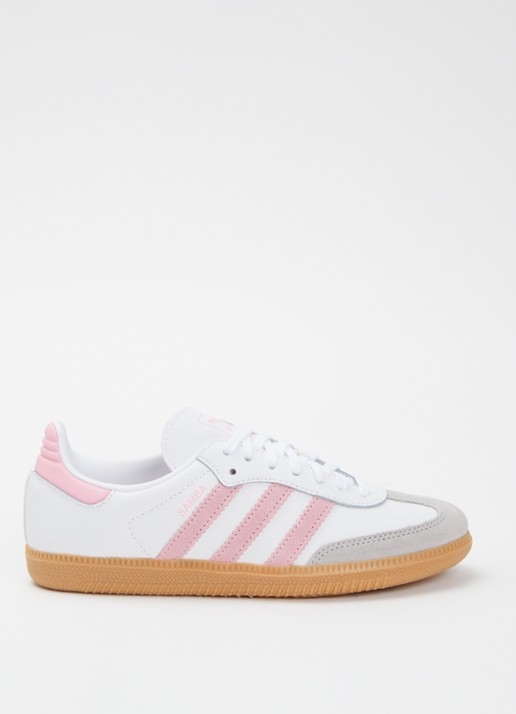 Adidas Samba OG sneaker van leer met details van suède