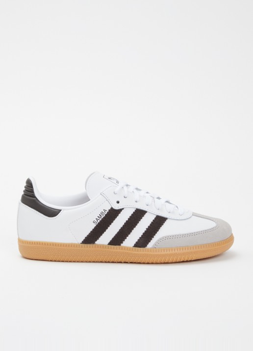 Adidas Samba OG sneaker van leer met details van suède