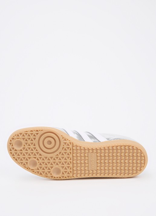 Adidas Samba OG sneaker van leer met lakfinish - detail 5 zilver