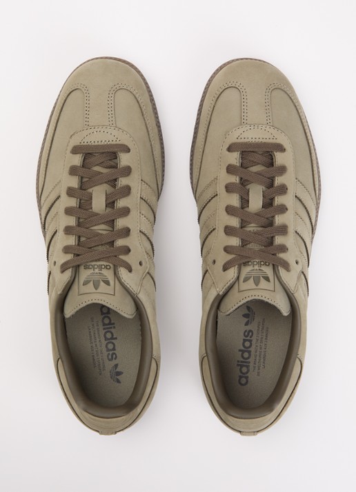 Adidas Samba OG sneaker van leer - detail 3 bronsgroen