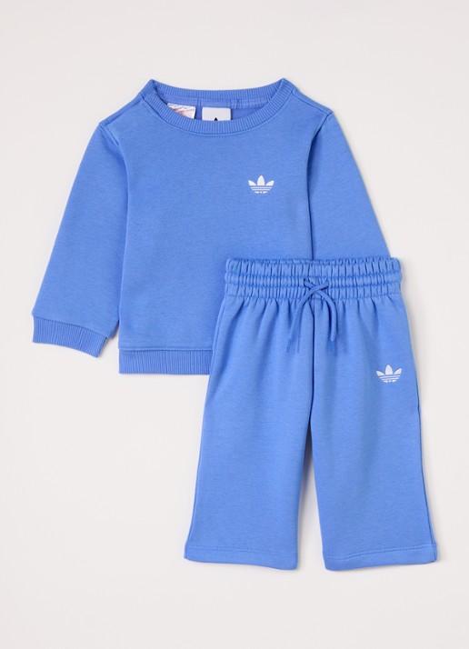Adidas Set van sweater met korte joggingbroek 2-delig