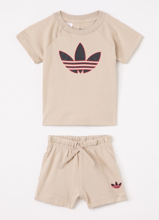 Adidas Set van T-shirt met korte broek 2-delig