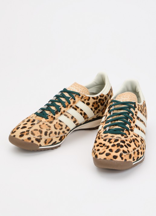 Adidas SL 72 OG Leopar Magic sneaker van suède - detail 3 bruin