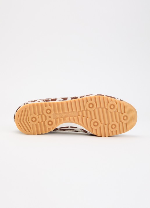 Adidas SL 72 OG sneaker met dierenprint en details van leer - detail 4 wit
