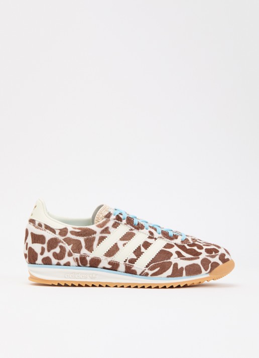 Adidas SL 72 OG sneaker met dierenprint en details van leer