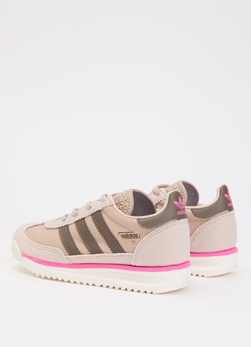 Adidas SL 72 sneaker met mesh details - achterkant beige
