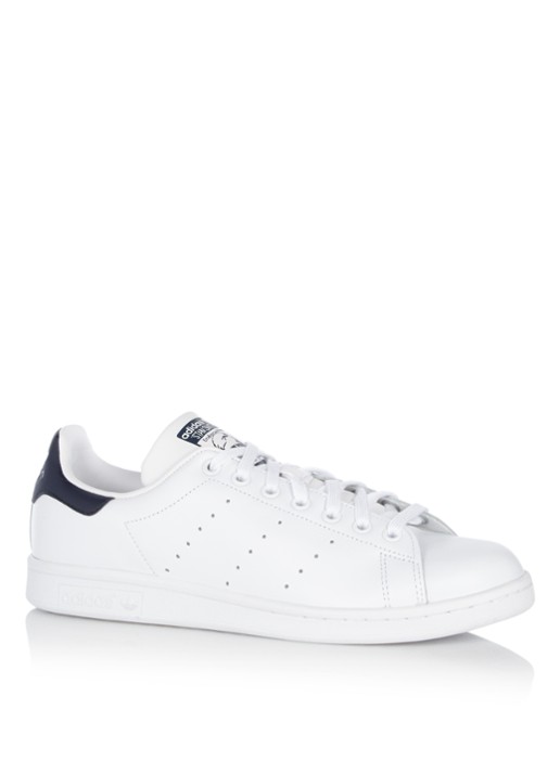 adidas Stan Smith sneaker van leer - voorkant wit