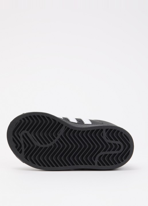 Adidas Superstar II sneaker van leer - detail 3 zwart