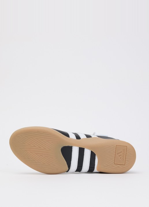 Adidas Taekwondo ballerina van leer - detail 4 zwart
