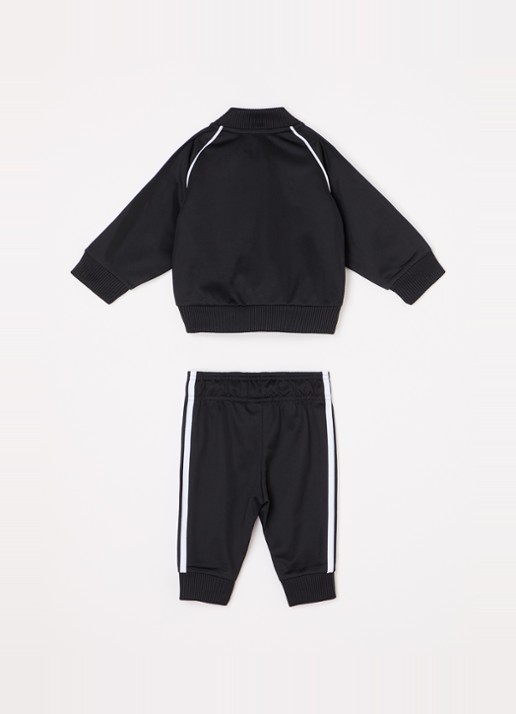 Adidas Trainingspak met logo 2-delig - voorkant 2 zwart