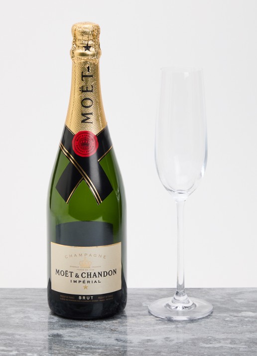 Åhléns Belle champagne glas 25 cl - voorkant 2 transparant