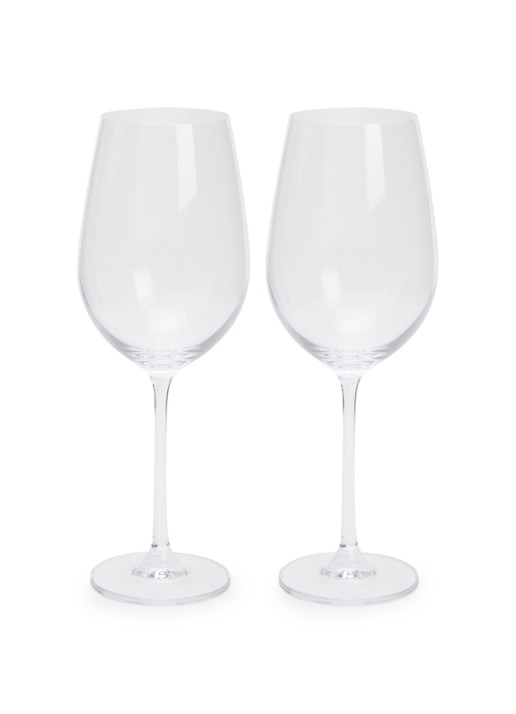 Åhléns Belle wijn glas 75 cl - voorkant 2 transparant