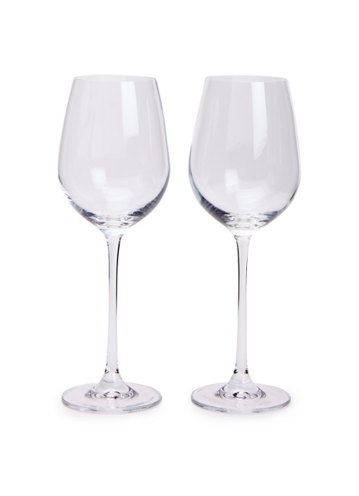 Åhléns Belle witte wijnglas 40 cl set van 2