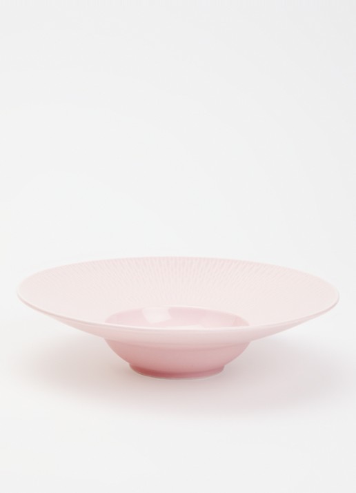 Åhléns Celine pastabord 24 cm  - voorkant 4 lichtroze