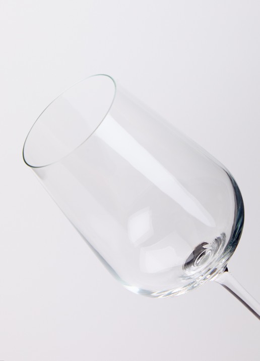 Åhléns Elise witte wijnglas 43 cl set van 2 - detail transparant
