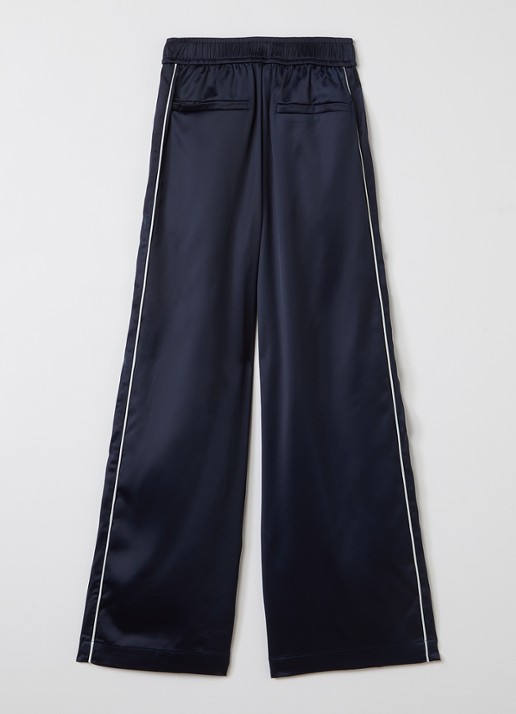 AI&KO Aurora wide fit broek - voorkant 2 donkerblauw