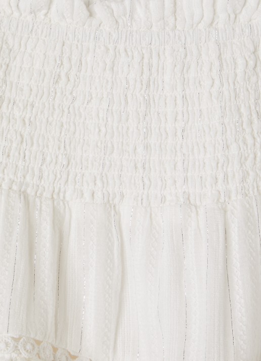 AI&KO Billi rok met lurex - detail 3 wit