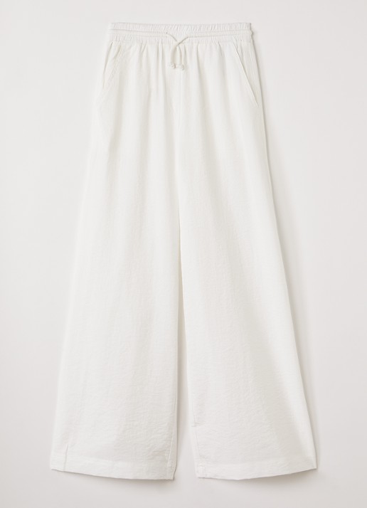 AI&KO Carly wide fit broek met elastische band