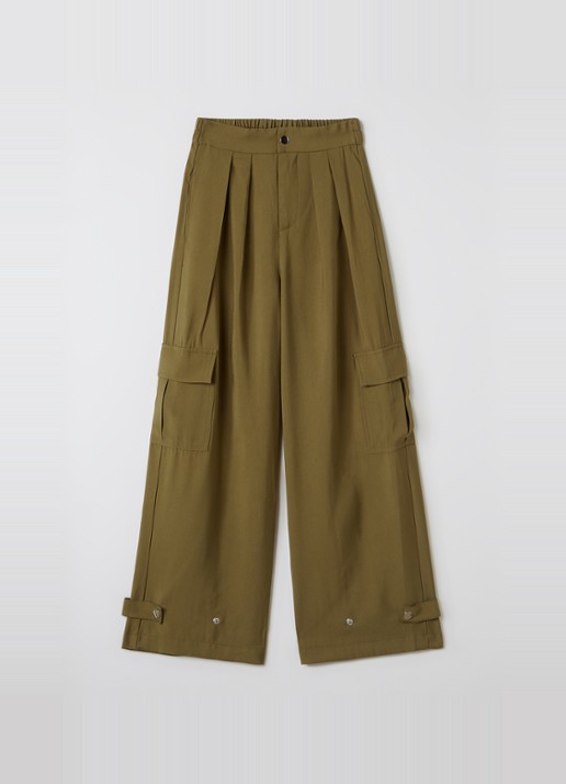 AI&KO Reza wide fit cargobroek met klepzakken
