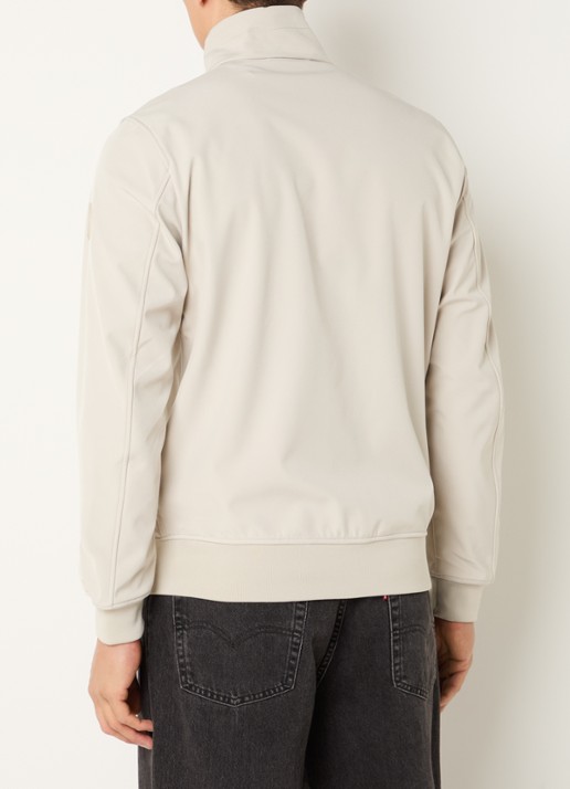 Airforce Aero softshell jack met ritszakken - achterkant 3 beige