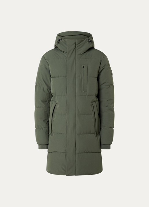 Airforce Colt gewatteerde parka met capuchon en ritszakken