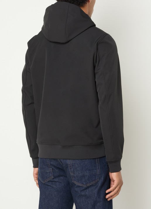 Airforce Cove gewatteerd windjack - achterkant 4 zwart