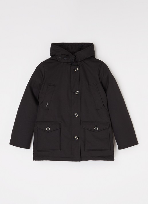 Airforce Gewatteerde parka met capuchon