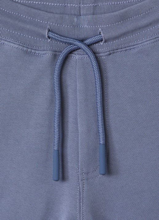 Airforce Loose fit korte joggingbroek - detail 4 staalblauw