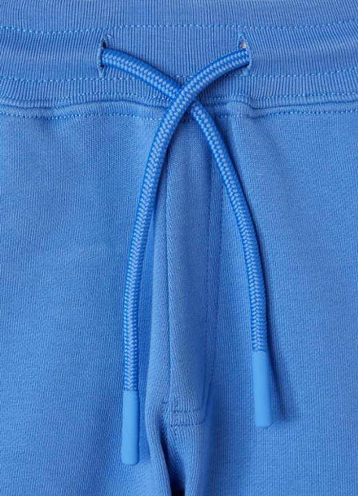 Airforce Loose fit korte joggingbroek - detail blauw