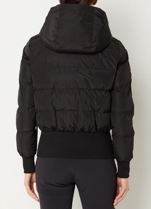 Airforce Nashoba ski-jas met capuchon en waterafstotende coating - achterkant 6 zwart