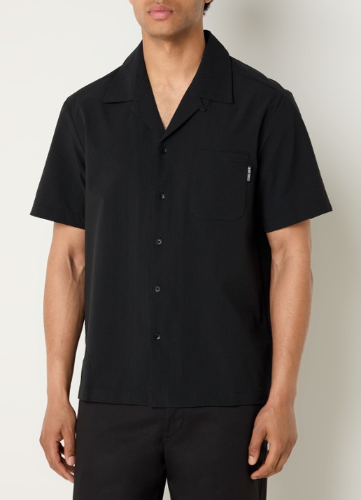Airforce Regular fit overhemd met borstzak - detail 4 zwart
