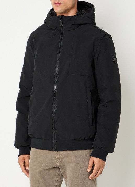 Airforce Reversible jack met capuchon