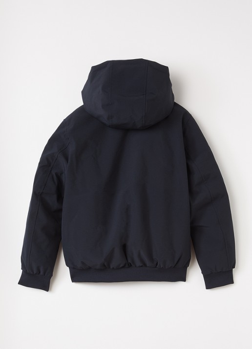 Airforce Reversible puffer jack  - achterkant 3 donkerblauw