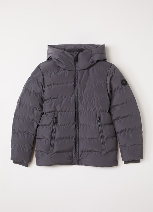 Airforce Robin puffer jack met capuchon