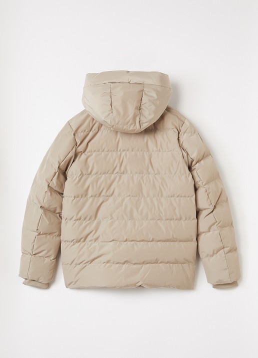 Airforce Robin puffer jack met capuchon - achterkant 3 beige