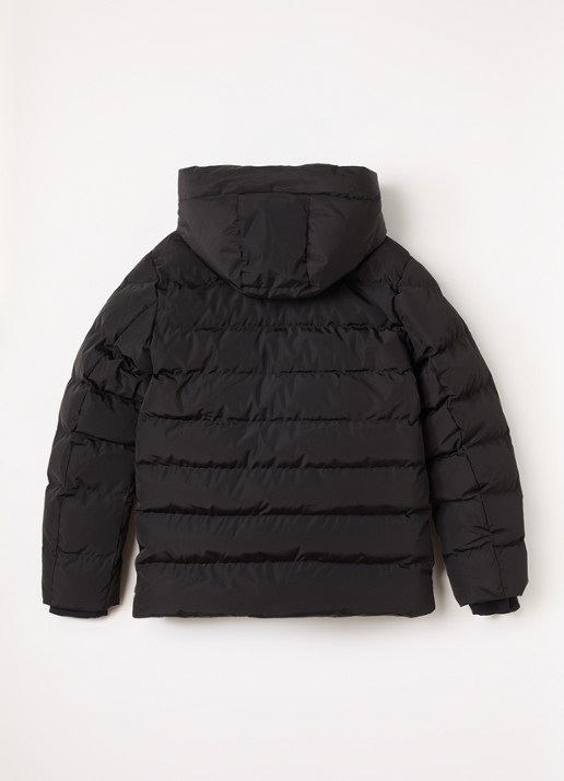Airforce Robin puffer jack met ritszakken - achterkant zwart